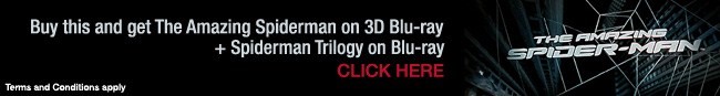 Amazing Spiderman Blu-ray Offer