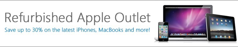 Welcome to our Refurbished Apple Outlet
