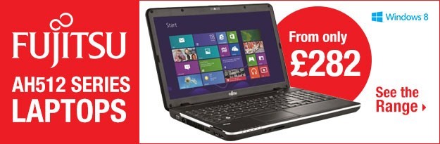 Windows 8 Fujitsu AH512 Range
