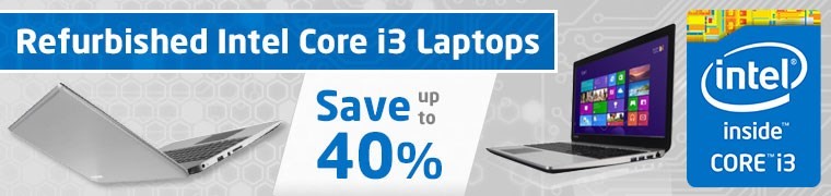 Refurbished Intel Core i3 Laptops
