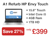 Refurbished Grade A1 HP ENVY TouchSmart 15-j184sa Core i5-4200M 4GB 1TB SSHD NVIDIA GeForce GT 840M 1GB 15.6 inch Full HD Touchscreen & Beats Audio Aluminium Laptop