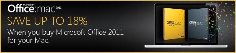 Choose your Office 2011 Suite for your Mac