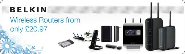 Spring Offers on Belkin Routers