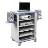 Monarch MediaCabby - 5 Bay Horizontal Trolley