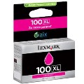 14N1070E Lexmark Cartridge No. 100XL - Print cartridge - High Yield - 1 x magenta - 600 pages - LRP / LCCP