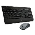 920-002606 Logitech Wireless MK520 keyboard and Mouse - Black        