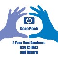UK707E HP Notebook Care Pack - 3 Year Pick-Up and Return Next Business Day Hardware Support