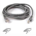 A3L791b02M-GRY Belkin 2m Cat5 patch cable snagless - Grey