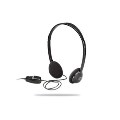 980177-0000 Logitech Headphones with Volume Control on Cable - Black