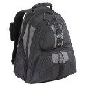 Targus 15.4 inch Backpac Sports Deluxe Black and Silver Nylon