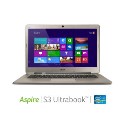 Acer Aspire S3-391 13.3 inch Core i3 Windows 8 Ultrabook in Champagne Gold