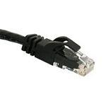 CablesToGo Cables To Go 05m Cat6 550MHz Snagless Patch Cable Black