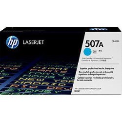 Hewlett Packard Hewlett Packard HP Toner507A Cyan LaserJet Toner Cart