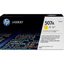 Hewlett Packard Hewlett Packard HP Toner507A Yellow LaserJet Toner Cart