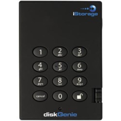iStorage iStorage diskGenie 250GB 128 bit Portable Hard Drive