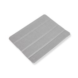 The Joy Factory The Joy Factory SmartSuit3 Ultra Slim Snap On StandCase with Wake upSleep Cover for The new iPad 3rd Gen and iPad2 White Silver