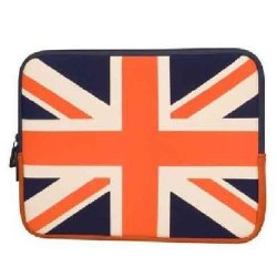 Urban Factory Urban Factory 116 12quot Neoprene UK Flag Laptop Sleevequot