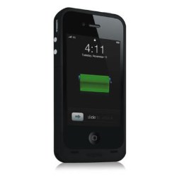 Mophie Mophie Juice Pack Plus Case and Rechargeable Battery for iPhone 44S Black