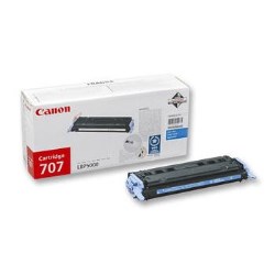 CANON Canon 707 Toner Cartridge Cyan Yield 2000