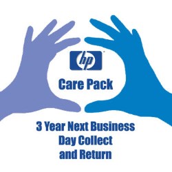 Hewlett Packard HP Notebook Care Pack 3 Year Pick Up and Return Next Business Day Hardware Support