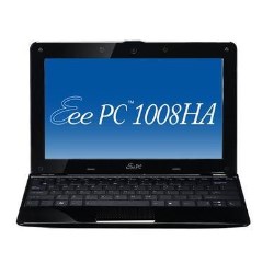 1008HA-BLK024S ASUS Eee PC Seashell 1008HA Netbook in Black - 6 Hours Battery Life