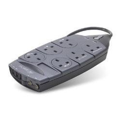 Belkin PureAV� Home Cinema Surge Protector - 6 Sockets