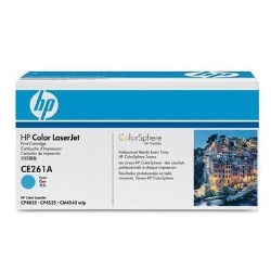 Hewlett Packard HP Color LaserJet CE261A Cyan Print Cartridge