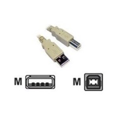 Cables Direct 2M USB Printer Cable