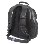 Targus Backpac Sports Deluxe Black and Silver Nylon
