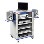 Monarch MediaCabby - 5 Bay Horizontal Trolley