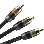 Monster Video 2 Component Video Cable - 1m
