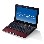 ASUS Eee PC Seashell 1008HA Netbook in Red - 6 Hours Battery Life