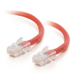 CablesToGo CablesToGo Cables To Go 05m Cat5E 350MHz Assembled Patch Cable Red