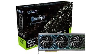 Palit GeForce RTX 4090 GameRock OC 24GB 2235MHz GDDR6X Graphics Card