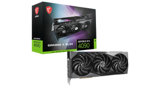 MSI Gaming NVIDIA GeForce RTX 4090 X Slim 24G 24GB 2595MHz GDDR6X Graphics Card