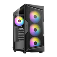 Antec AX61 Elite ARGB Gaming PC Case Black