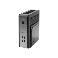 Antec ISK110 VESA Mini ITX Case 90W Ext. PSU Vesa Mounting Bracket 2 x 2.5" USB 3.0 Black