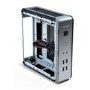 Antec ISK110 VESA Mini ITX Case 90W Ext. PSU Vesa Mounting Bracket 2 x 2.5" USB 3.0 Black