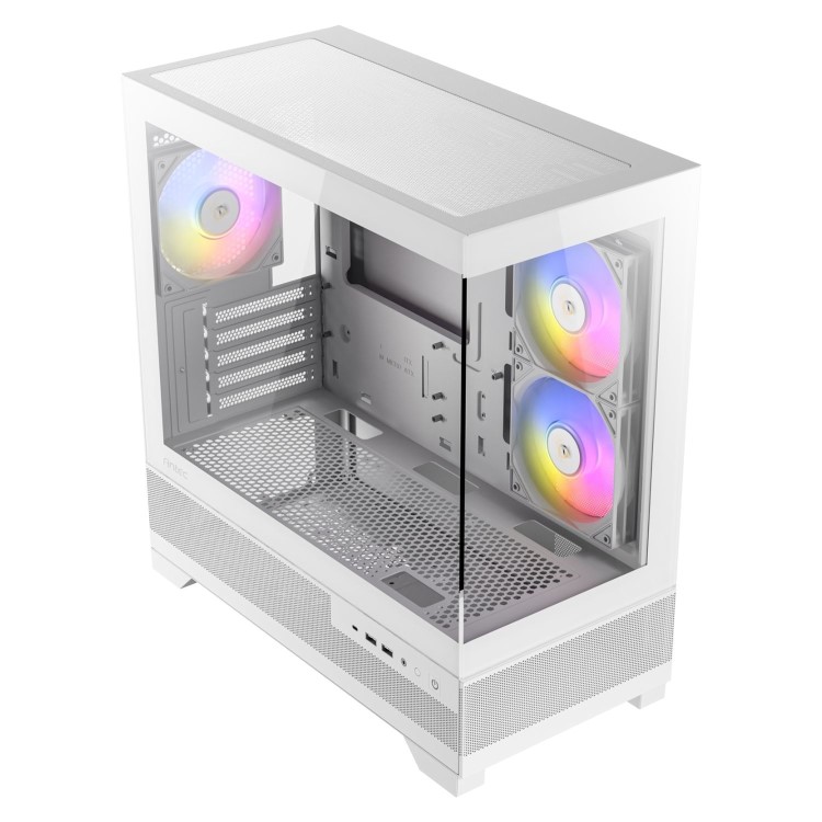 Antec CX500M RGB Gaming PC Case White