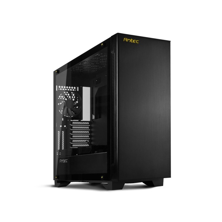 Antec P110 Midi Tower RGB Gaming Case - Black Tempered Glass