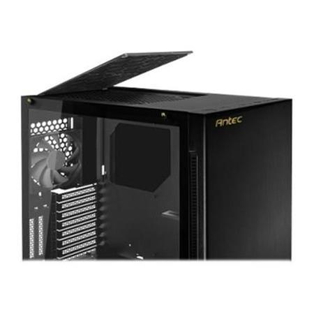 Antec P110 Midi Tower RGB Gaming Case - Black Tempered Glass