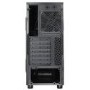 Antec GX-200 Gaming Case with Window ATX No PSU USB 3.0 Tool-less Blue LED Fans Black