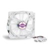 Antec Pro 8cm Clear Case Fan 2600RPM 3-pin with 4-pin Adapter