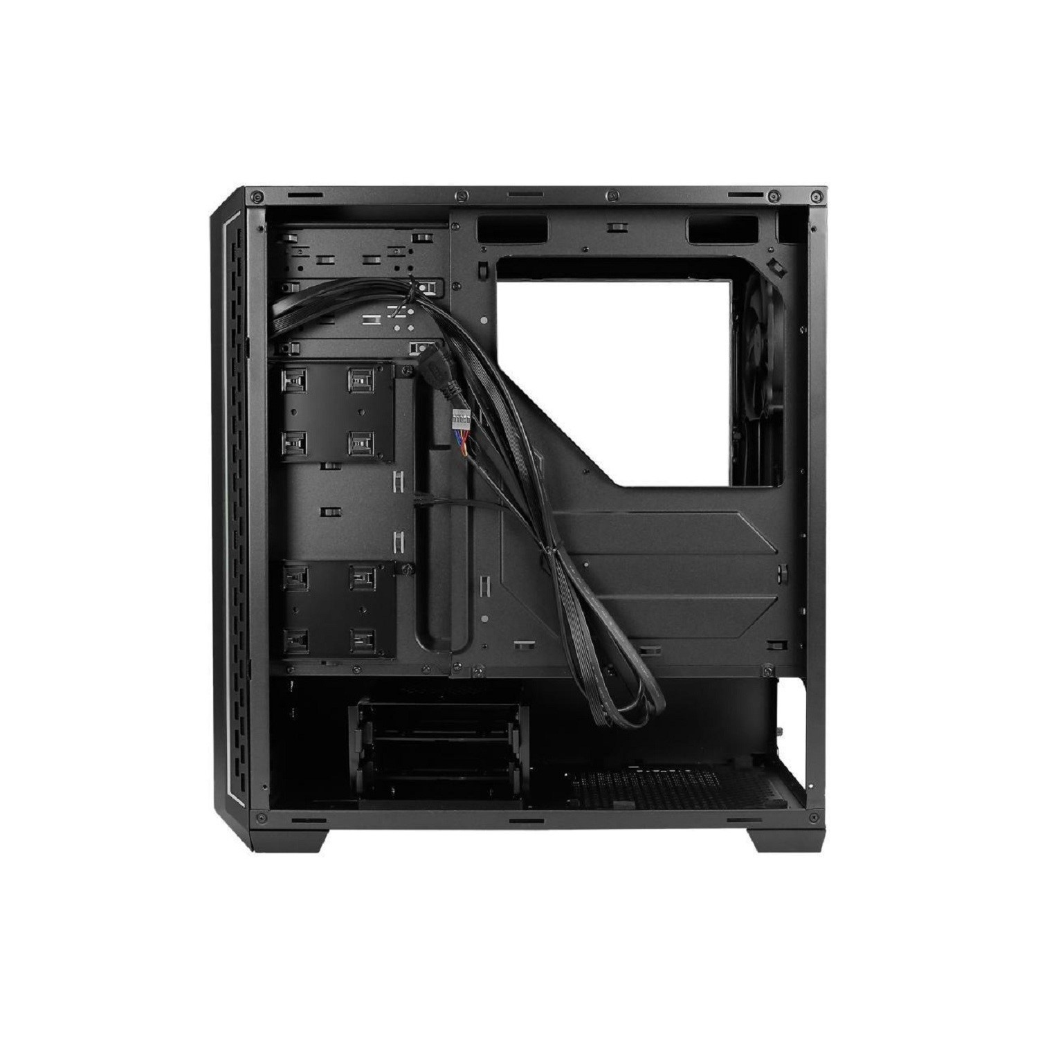 Antec P5 Ultimate Silent Mini Tower Case Black Laptops Direct