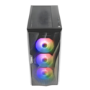 Antec DF700 Flux ARGB Gaming PC Case Black