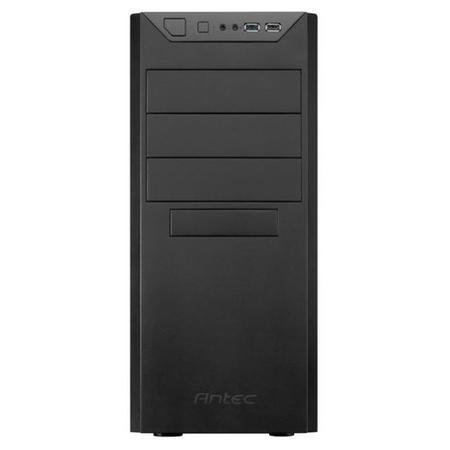 Antec VSK4000B U3/U2 ATX Case No PSU 12cm Fan USB 3.0 Black with Black Interior