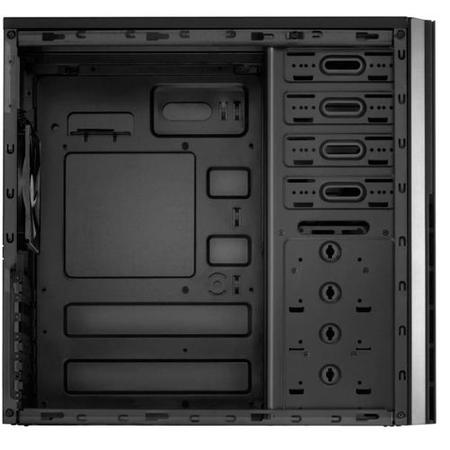 Antec VSK4000B U3/U2 ATX Case No PSU 12cm Fan USB 3.0 Black with Black Interior