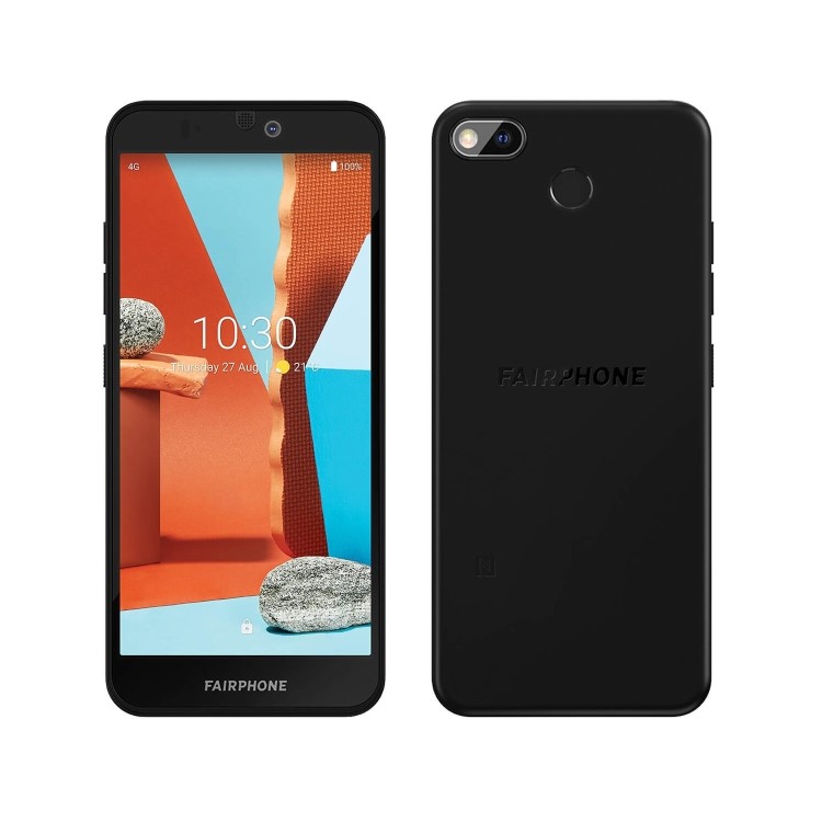 Fairphone 3+ Black 5.65" 64GB 4G Unlocked & SIM Free