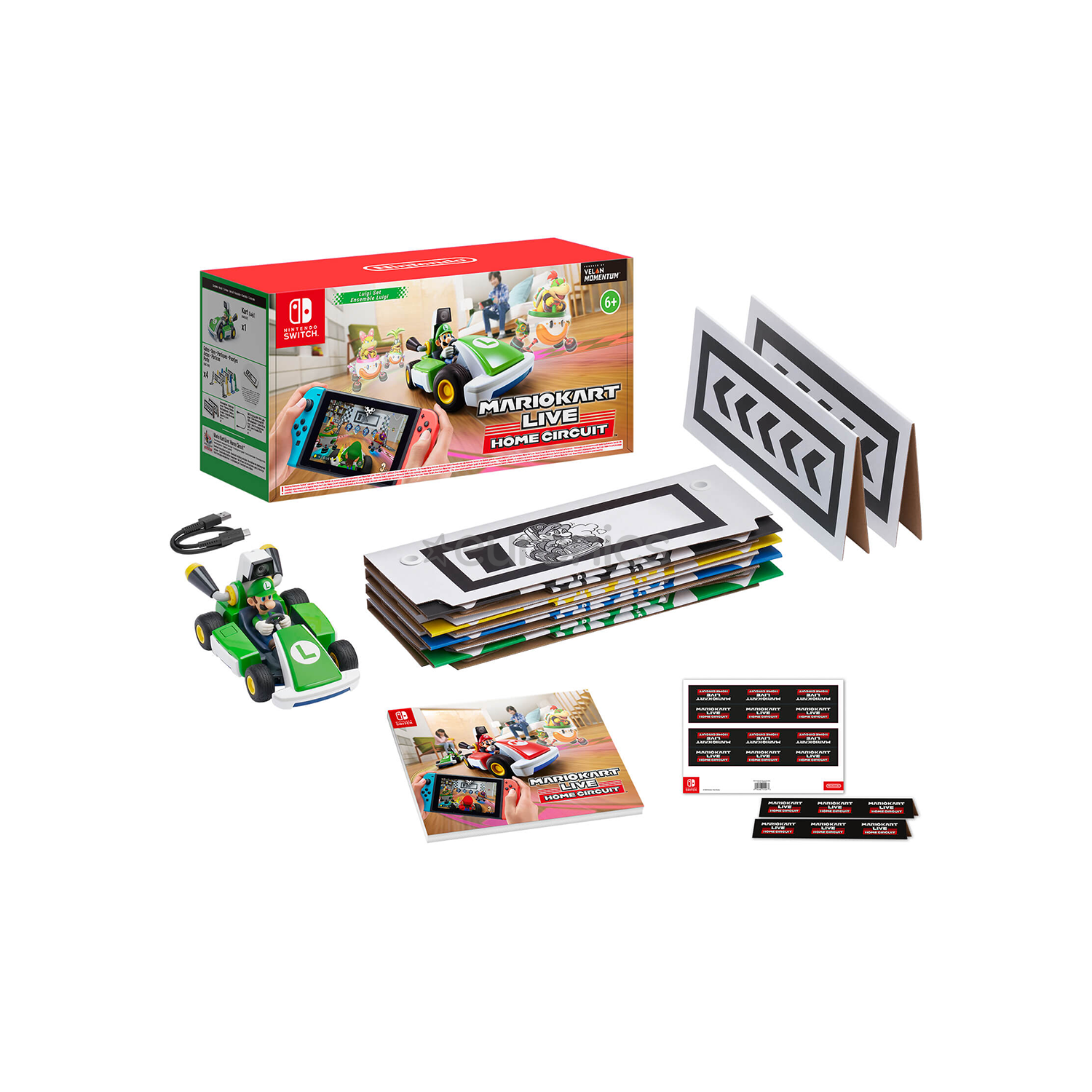 Nintendo Mario Kart Live Home Circuit Luigi Laptops Direct