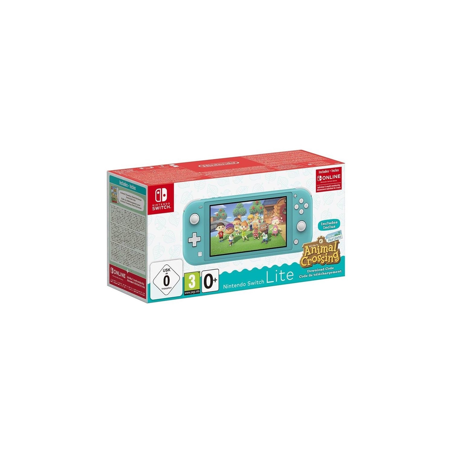 Nintendo Switch Lite Turquoise Animal Crossing_ New Horizons